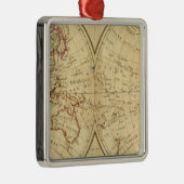 大陸 メタルオーナメント (右)