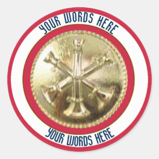 大隊消防署長3ブグルカスタムステッカー ラウンドシール