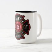 大隊3の火のマグ ツートーンマグカップ (正面右)