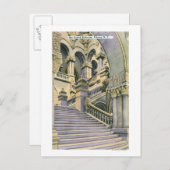 大階段のビュー ポストカード (正面/裏面)