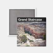 大階段 – エスカランテ国家記念碑 マグネット (正面/裏面)
