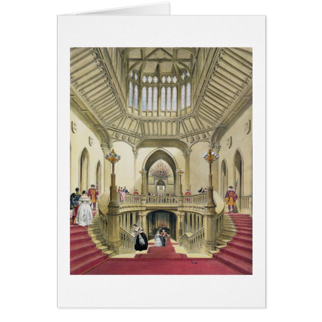 大階段、「HistoからのWindsorの城、 (正面)