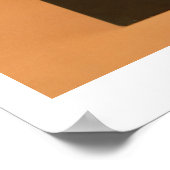 大離れ手（ブロンズ） ポスター (角)