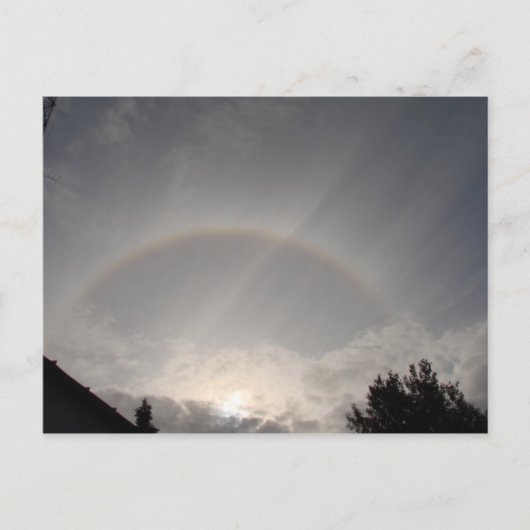 大雪が降る ポストカード (正面)