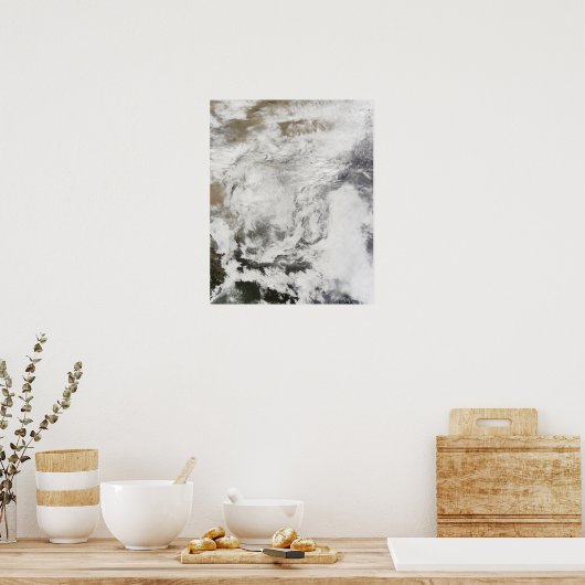 大雪中国 ポスター (キッチン)