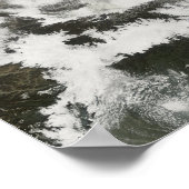 大雪中国 ポスター (角)