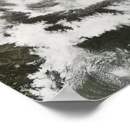 大雪中国 ポスター (角)