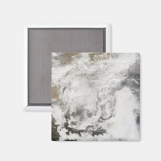 大雪中国 マグネット (正面/裏面)