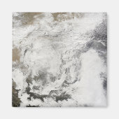 大雪中国 マグネット (正面)