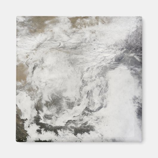 大雪中国 マグネット (正面)