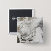 大雪中国 缶バッジ (正面&裏面)