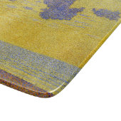 大雲（黄色い空） (横エレガント) カッティングボード (角)