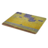 大雲（黄色い空） (横エレガント) カッティングボード (角)