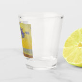 大雲（黄色い空） (横エレガント) ショットグラス (右)
