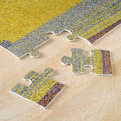 大雲（黄色い空） (横エレガント) ジグソーパズル (側面)