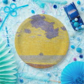 大雲（黄色い空） (横エレガント) ペーパープレート (パーティー)