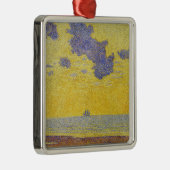 大雲（黄色い空） (横エレガント) メタルオーナメント (右)