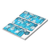 大韓民国国旗：韓国の太極旗への誇り ノートパッド (回転)