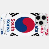 大韓民国国旗:韓国の太極旗への誇り Case-Mate iPhoneケース (裏面 (横))