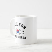 大韓民国大田広域市 コーヒーマグカップ (正面左)