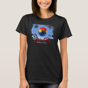 大韓民国済州市芸術的K Tシャツ