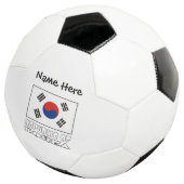 大韓民国 韓国国旗 オーダーメイド サッカーボール (3/4)