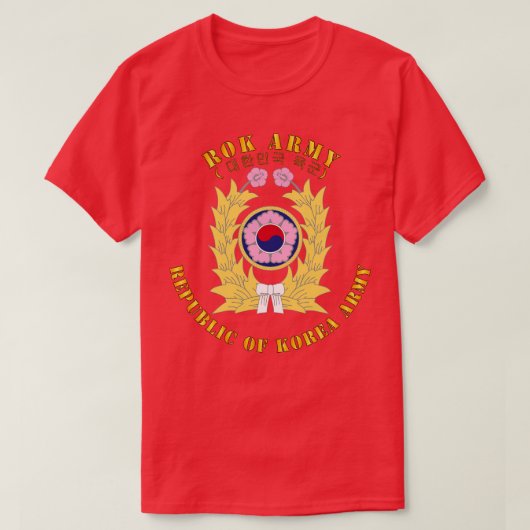 大韓民国ROK軍 Tシャツ (デザイン正面)