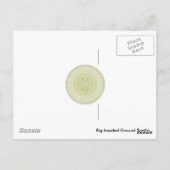 大頭地甲虫はがき ポストカード (裏面)