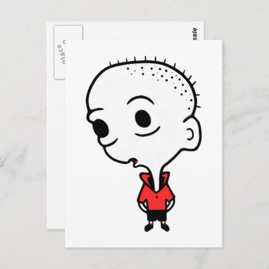 大頭 ポストカード (正面/裏面)