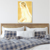 「大風呂敷」の習作（ピエール・ルノワール作） キャンバスプリント (インサイチュ (寝室))