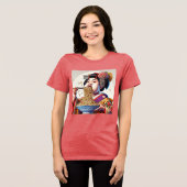 大食い舞妓 トライブレンドTシャツ (正面全面)