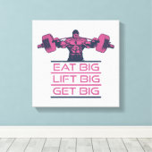 大食べ乗り上げ キャンバスプリント (インサイチュ (ウッドフロア))