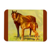 大馬小馬 マグネット (横)