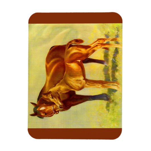 大馬小馬 マグネット (縦)