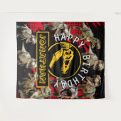 大騒ぎをする準備をする タペストリー (正面(横))