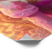 大髪の女性 ポスター (角)