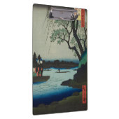 大魔菓子 – ヴィンテージ日本の江戸川の風景 クリップボード (右)