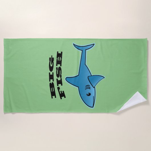 大魚 – ビーチタオル (正面)