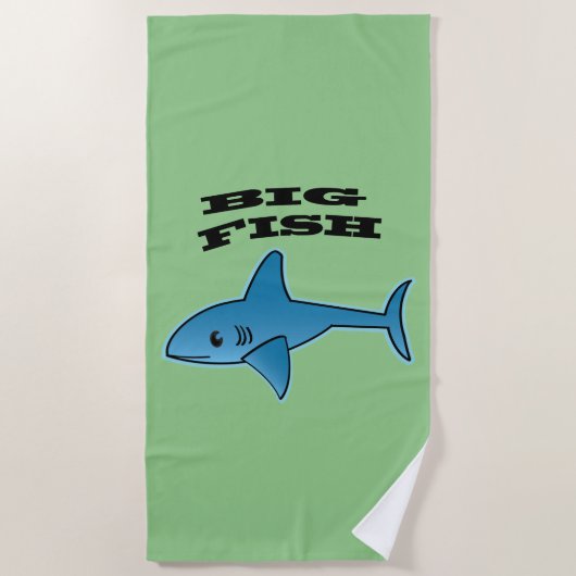 大魚 – ビーチタオル (正面)