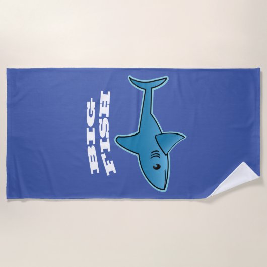 大魚 – ビーチタオル (正面)