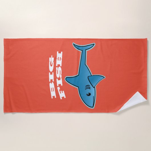 大魚 – ビーチタオル (正面)