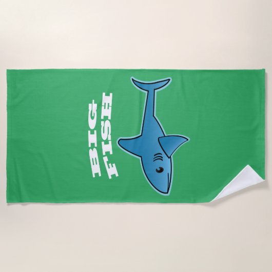 大魚 – ビーチタオル (正面)