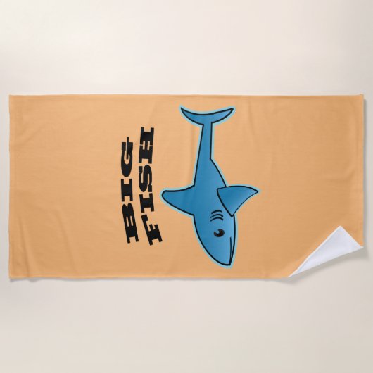 大魚 – ビーチタオル (正面)