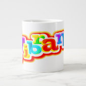大鮮やかカラフル・ジャンボ専門マグ ジャンボコーヒーマグカップ (正面)