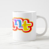 大鮮やかカラフル・ジャンボ専門マグ ジャンボコーヒーマグカップ (右)