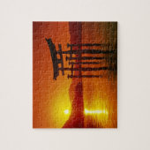 大鳥居、厳島神社、宮島 ジグソーパズル (縦)