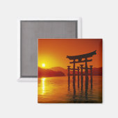 大鳥居、厳島神社、宮島 マグネット (正面/裏面)