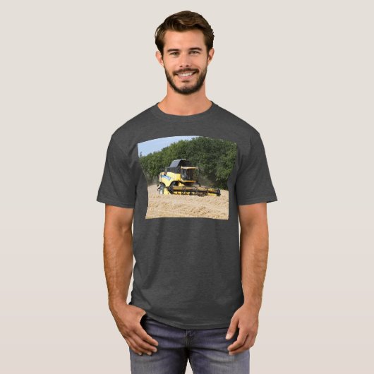 大麦の収穫 Tシャツ (正面フル)