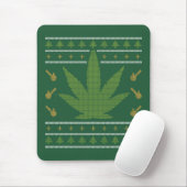 大麻醜いセーター マウスパッド (マウス)