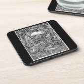 大黒柱を待ち構えて コースター (左側)